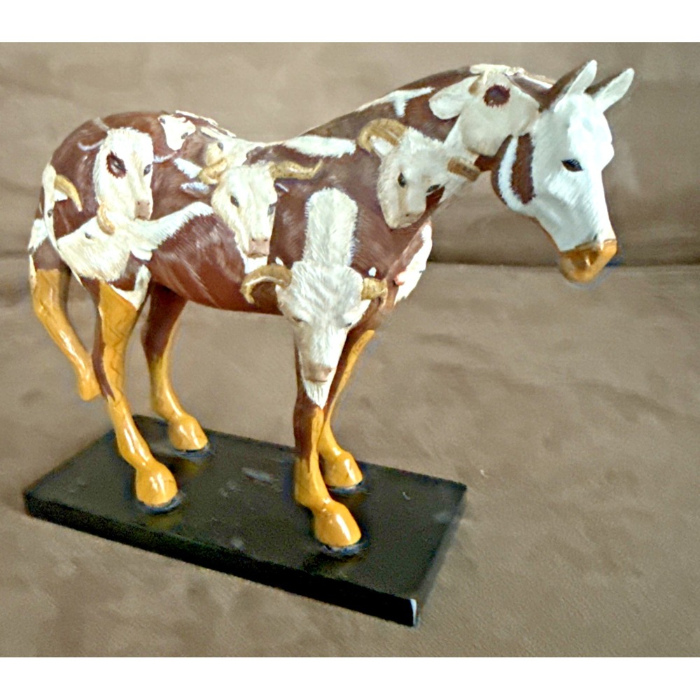 Trail of Painted Ponies Cowpony Lori Musil 2005 Horse Figurine Retired